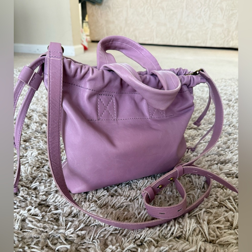 Lilac Madewell Women's Leather Bag